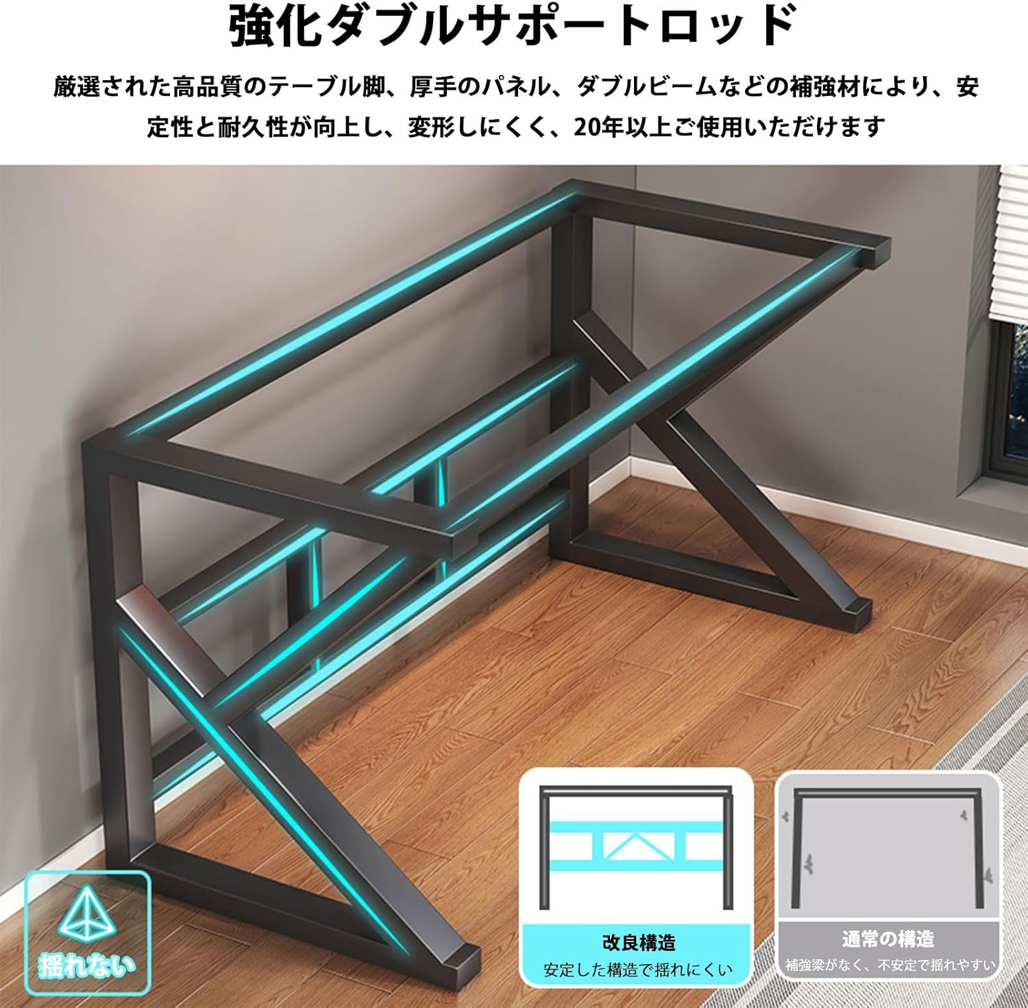 楽天市場】【楽天1位受賞】デスク パソコンデスク 160cm幅 奥行60cm PC